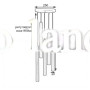 Светильник подвесной MSK Electric Elegant NL 4045-5R BK черный