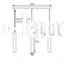 Светильник подвесной лофт MSK Electric Tube NL 3522-3 серебро