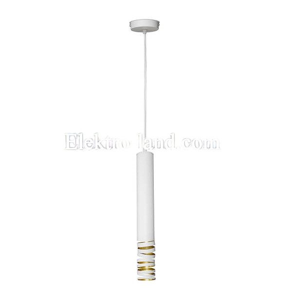 Светильник подвесной MSK Electric Spiral NL 3622-8 WH белый