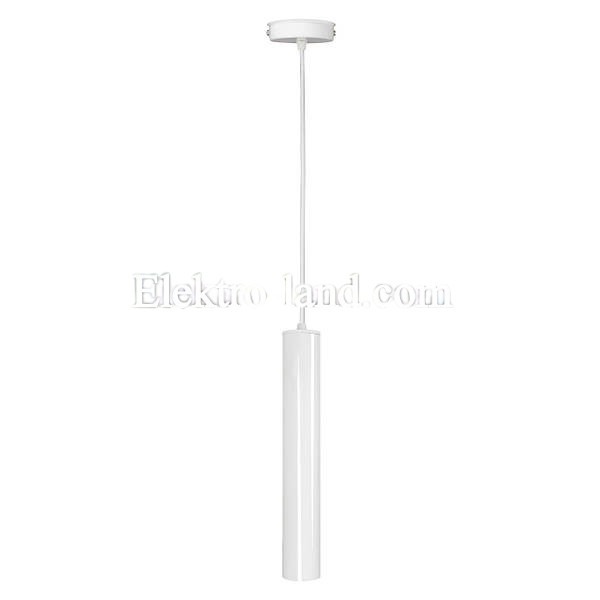 Светильник подвесной лофт MSK Electric Tube NL 3522 WGL белый глянец