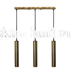 Подвесной светильник лофт MSK Electric Tube NL 3522-3-BN бронза