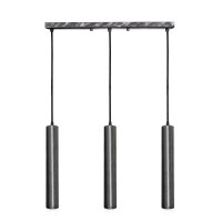 Светильник подвесной лофт MSK Electric Tube NL 3522-3 серебро