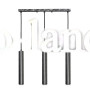 Светильник подвесной лофт MSK Electric Tube NL 3522-3 серебро