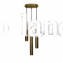 Светильник подвесной лофт MSK Electric Tube NL 3522-3R BN бронза