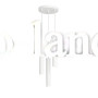 Подвесной светильник лофт MSK Electric Tube NL-3522-3R белый