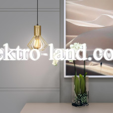 Светильник лофт MSK Electric Diadem подвесной NL 2215 BN бронза
