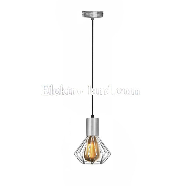 Светильник лофт MSK Electric Diadem подвесной NL 2215 CR хром