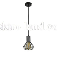 Светильник лофт MSK Electric Diadem подвесной NL 2215 черный
