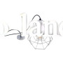 Светильник подвесной в стиле лофт MSK Electric Silvia NL 05371CR хром