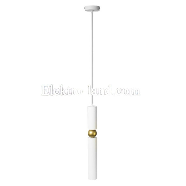 Светильник подвесной MSK Electric Antique NL 40500 WH+BN белый+бронза