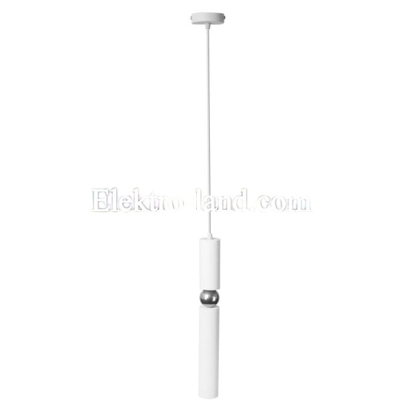 Светильник подвесной MSK Electric Antique NL 40500 WH+CR белый+хром