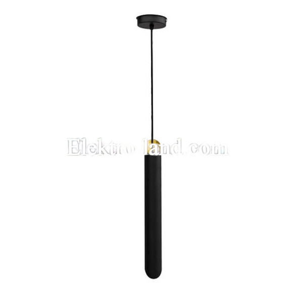 Светильник подвесной MSK Electric Slice NL 4022 BK+GD черный+золото 