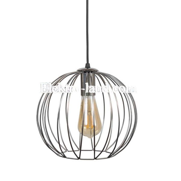 Светильник подвесной в стиле лофт MSK Electric Globe NL 2722 CR хром "Глоби"