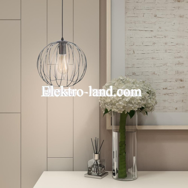 Светильник подвесной в стиле лофт MSK Electric Globe NL 2722 CR хром "Глоби"
