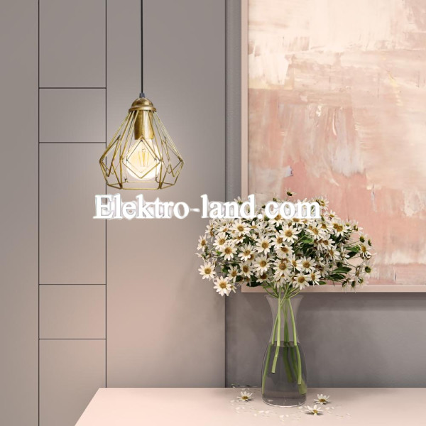 Светильник подвесной в стиле лофт MSK Electric Milan NL 538 BN бронза "Милан"