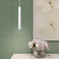 Светильник подвесной MSK Electric Antique NL 40500 WH+WH белый