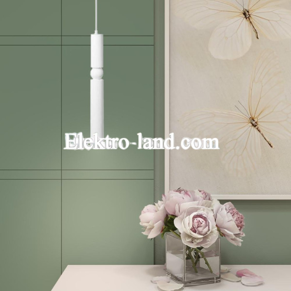 Светильник подвесной MSK Electric Antique NL 40500 WH+WH белый