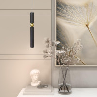 Светильник подвесной MSK Electric Antique NL 40500 BK+BN черный+бронза