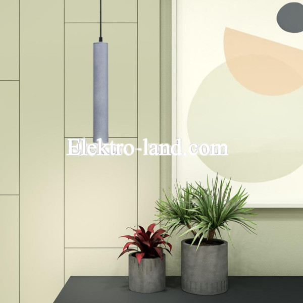 Светильник подвесной лофт MSK Electric Tube MR 3522 GR серый