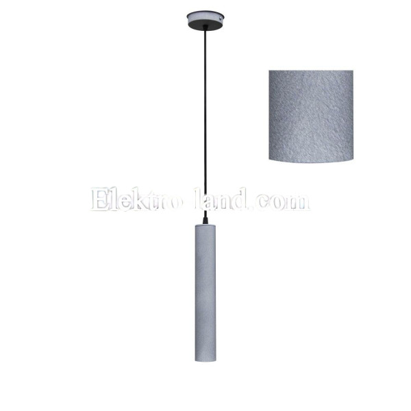 Светильник подвесной лофт MSK Electric Tube MR 3522 GR серый