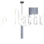 Светильник подвесной лофт MSK Electric Tube MR 3522 GR серый