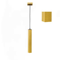 Светильник подвесной лофт MSK Electric Crocus MR 4050 GD золото муар 