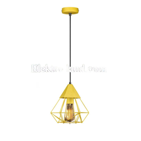 Светильник подвесной MSK Electric Crystal в стиле лофт MR 0535 GD золото "Кристалл"