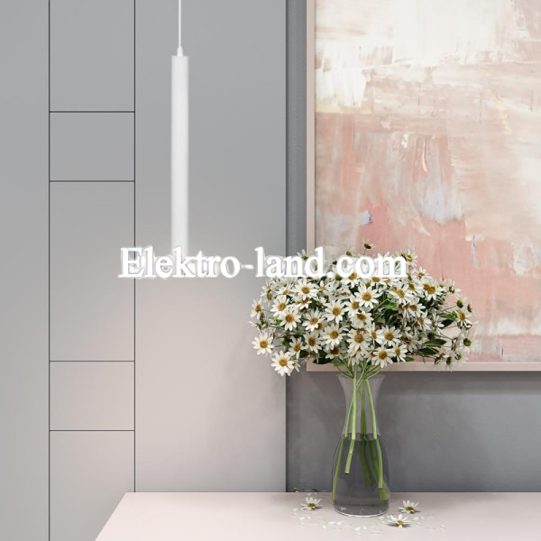 Светильник подвесной лофт MSK Electric Elegant  NL 4045 WH белый