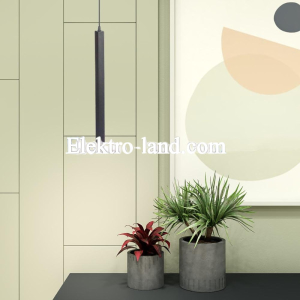 Светильник подвесной лофт MSK Electric Elegant NL 4045 BK черный