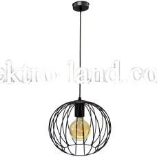 Светильник подвесной в стиле лофт MSK Electric Globe NL 2722  черный "Глоби"