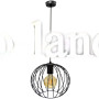 Светильник подвесной в стиле лофт MSK Electric Globe NL 2722  черный "Глоби"