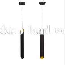 Светильник подвесной MSK Electric Slice NL 4022 BK+GD черный+золото 