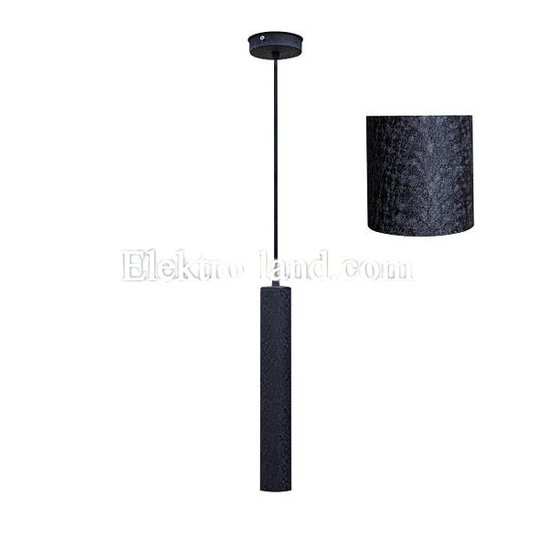 Светильник подвесной лофт MSK Electric Tube MR 3522 черный муар BK 