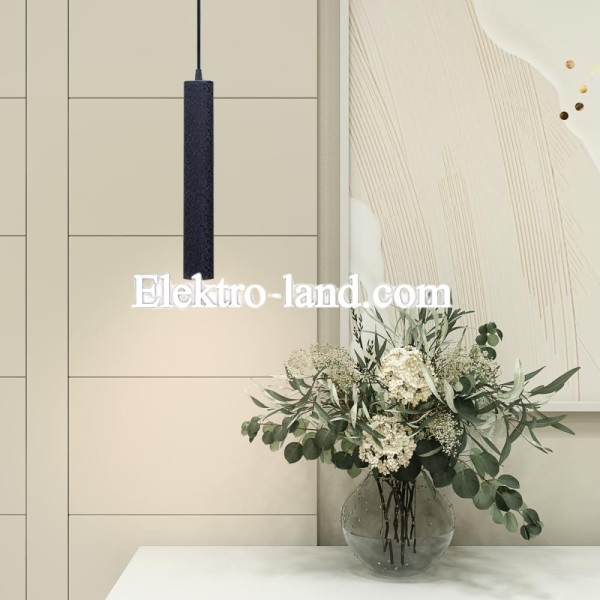 Светильник подвесной лофт MSK Electric Tube MR 3522 черный муар BK 