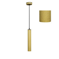 Светильник подвесной лофт MSK Electric Tube MR 3522 GD золото муар 