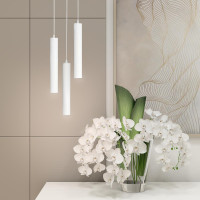 Подвесной светильник лофт MSK Electric Tube NL-3522-3R белый