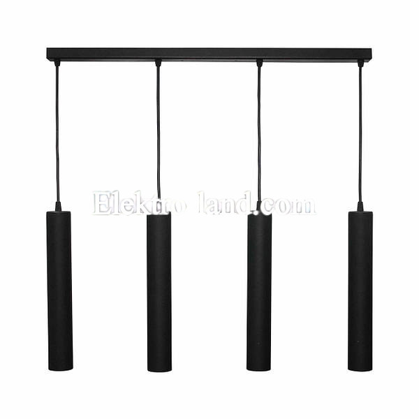 Светильник подвесной  MSK Electric Tube NL 3522-4 черный