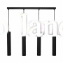 Светильник подвесной  MSK Electric Tube NL 3522-4 черный