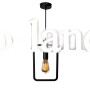 Светильник подвесной MSK Electric Asket под лампу Е27 NL 2033 BK черный