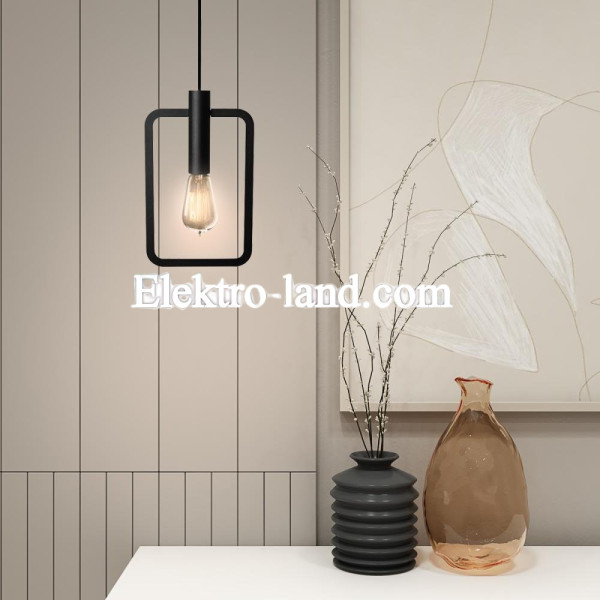Светильник подвесной MSK Electric Asket под лампу Е27 NL 2033 BK черный