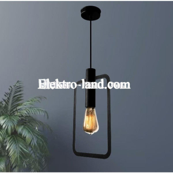 Светильник подвесной MSK Electric Asket под лампу Е27 NL 2033 BK черный