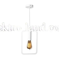 Светильник подвесной MSK Electric Asket под лампу Е27 NL 2033 WH белый