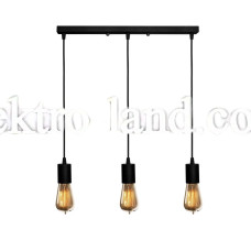 Светильник подвесной на планке MSK Electric Asket NL 660-3 черный