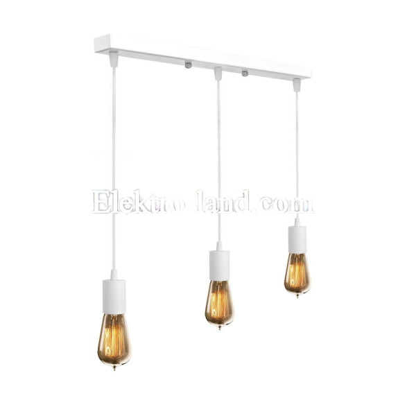 Светильник подвесной на планке MSK Electric Asket NL 660-3 W белый