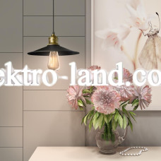 Светильник подвесной в стиле лофт MSK Electric Brooklyn NL 117-260 черный "Бруклин"