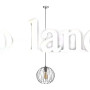 Светильник подвесной в стиле лофт MSK Electric Globe NL 2722 CR хром "Глоби"