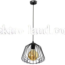 Светильник подвесной в стиле лофт MSK Electric Lattice NL 2724 черный