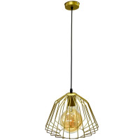 Светильник подвесной в стиле лофт MSK Electric Lattice NL 2724 G золото