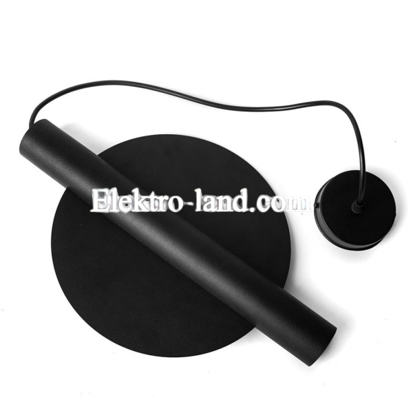 Светильник подвесной в стиле лофт MSK Electric Disk под лампу Е27 NL 2650 BK