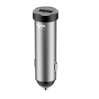 Автомобильное зарядное устройство Car Charger | 2.4A | 1U — Veron T-06 black черный